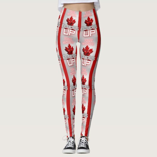 True North - Ellebogen omhoog Leggings (Voorkant)