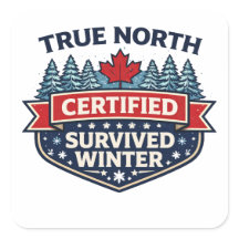 True North Gecertificeerd — Winter Overleefd Stick
