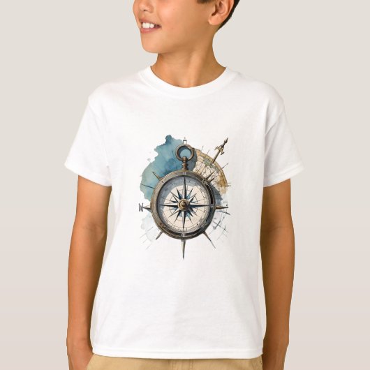 True North Guided by Direction Compass of the Soul T-shirt (Voorkant)