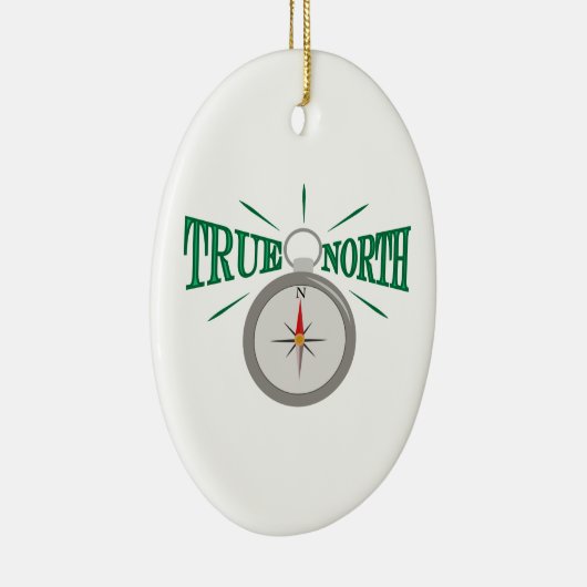 True North Keramisch Ornament (Rechts)