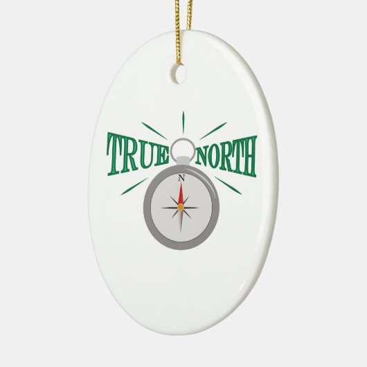 True North Keramisch Ornament (Links)