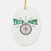 True North Keramisch Ornament (Voorkant)