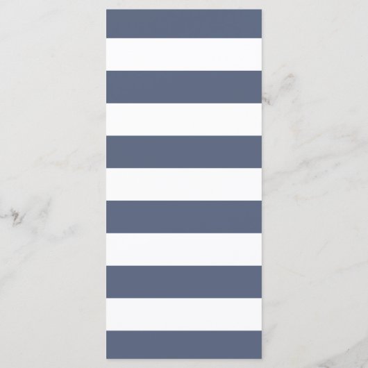 True North | Nautisch kompas Wedding Menu Kaart (Achterkant)