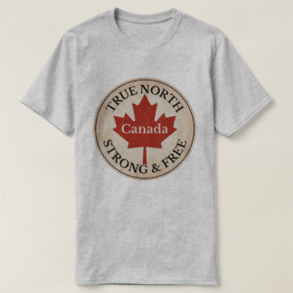 True North Strong and Free T-shirt