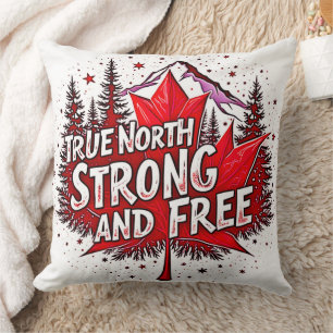 True North Strong Free Kussen