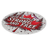 True North Strong Free Snijplank (Hoek)