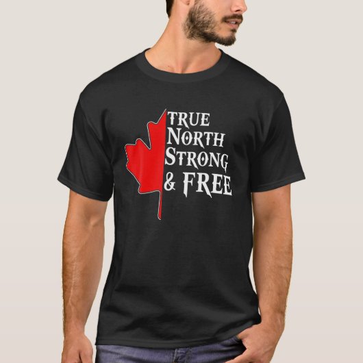 True North Strong T-shirt (Voorkant)