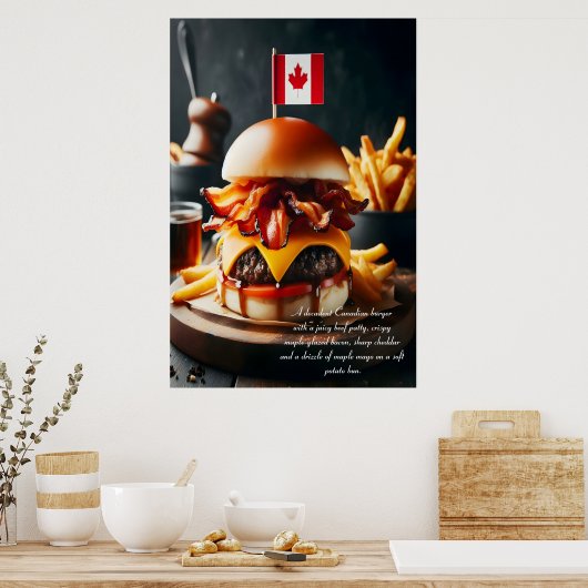 True North Tucker: Maple Indulgence 24x36 Poster (Keuken)
