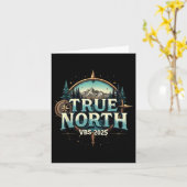 True North VBS 2025 Christelijk Geloof Comp Kaart (Gele Bloem)