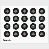 True North VBS 2025 Christelijk Geloof Comp Ronde Sticker (Vel)