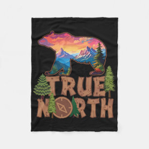 True North Vbs 2025 Jezus vertrouwen Wildernis Chr Fleece Deken
