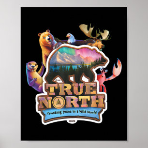 True North Vbs 2025 Jezus vertrouwen Woestijn Chri Poster