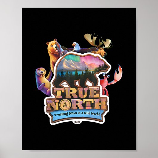 True North Vbs 2025 Jezus vertrouwen Woestijn Chri Poster (Voorkant)