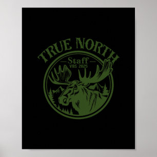 True-north Vbs 2025 Personeel Christelijke Zomer K Poster