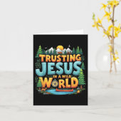 True North VBS 2025 Vertrouwen op Jesus Camp Chris Kaart (Gele Bloem)