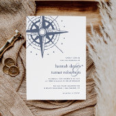 True North Wedding Invitation Kaart
