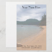 True Paradise Stationery Briefpapier (Voorkant / Achterkant)