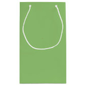 True Pistachio Green Klein Cadeauzakje (Achterkant)