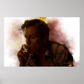 True rechercheur Rust Cohle Poster (Voorkant)