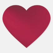 True Red Heart Seals en Stickers (Voorkant)