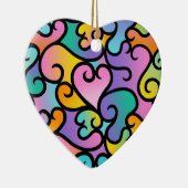 True Shades of Love Keramisch Ornament (Rechts)