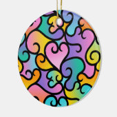 True Shades of Love Keramisch Ornament (Links)