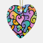 True Shades of Love Keramisch Ornament (Links)