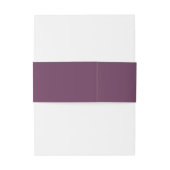 True Simplicity 2 Bruid en Bruidegom Druiven Huwel Uitnodigingen Wikkel (Achterkant Voorbeeld)