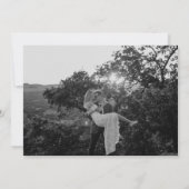 True Simplicity 3 Zwart-wit Bedankt Opmerking (Achterkant)