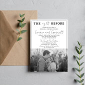 True Simplicity 3 Zwart-wit repetitie diner Kaart