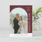 True Simplicity 4 | Diepe Burgundy | Vlucht Aankondiging (Staand voorkant)