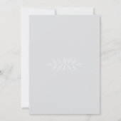 True Simplicity 6 Bloemen Cool Mist Wedding Kaart (Achterkant)