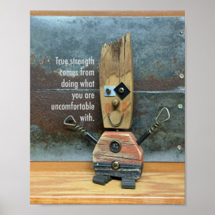 True Sterke is oncomfortabel Poster