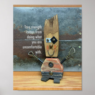 True Sterke is oncomfortabel Poster