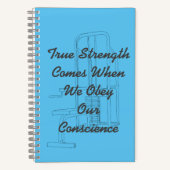 True Sterke Sketchbook Notitieboek (Voorkant)