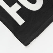 True Story Christmas Gift Religious Nativity Scene Fleece Deken (Hoek)