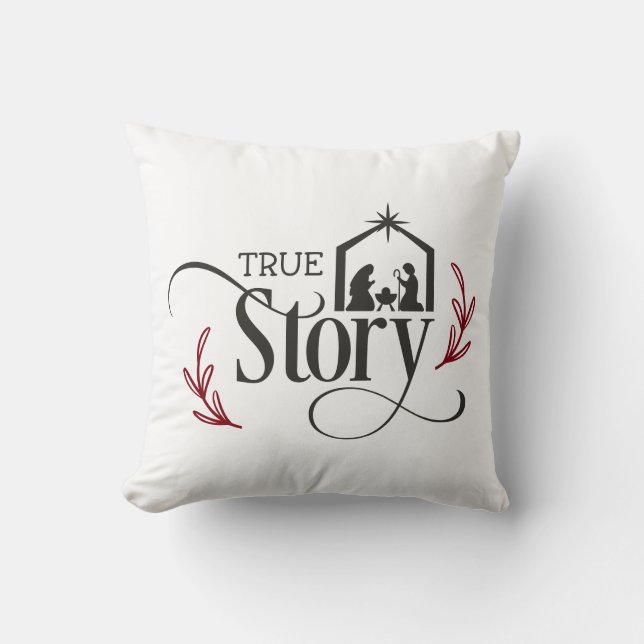 True Story Natisive Pillow Kussen (Voorkant)