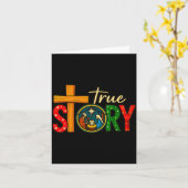 True Story Of Jesus Birth Christmas Nativity Chris Kaart (Gele Bloem)