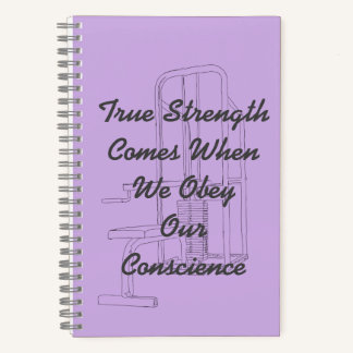 True Strength Light Paarse Bullet Journal Notitieboek