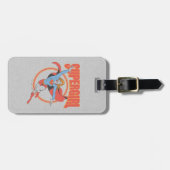 True  Supergirl Flying Graphic Bagagelabel (Voorkant horizontaal)