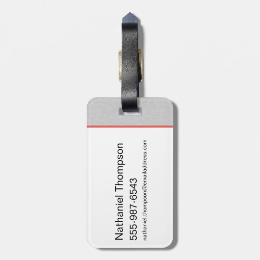 True  Supergirl Flying Graphic Bagagelabel (Achterkant verticaal)