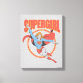 True  Supergirl Flying Graphic Canvas Afdruk (Voorkant)