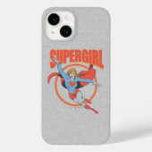 True  Supergirl Flying Graphic Case-Mate iPhone Case (Achterkant)