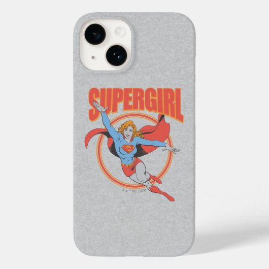True  Supergirl Flying Graphic Case-Mate iPhone Case (Achterkant)