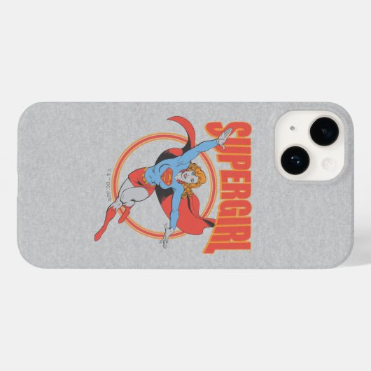 True  Supergirl Flying Graphic Case-Mate iPhone Case (Achterkant (horizontaal))
