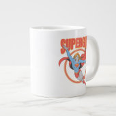 True  Supergirl Flying Graphic Grote Koffiekop (Voorkant rechts)