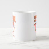 True  Supergirl Flying Graphic Grote Koffiekop (Voorkant)