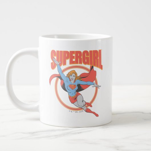 True  Supergirl Flying Graphic Grote Koffiekop (Links)
