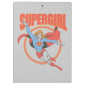 True  Supergirl Flying Graphic Klembord (Achterkant)