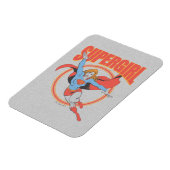 True Supergirl Flying Graphic Magneet (Linkerzijde)